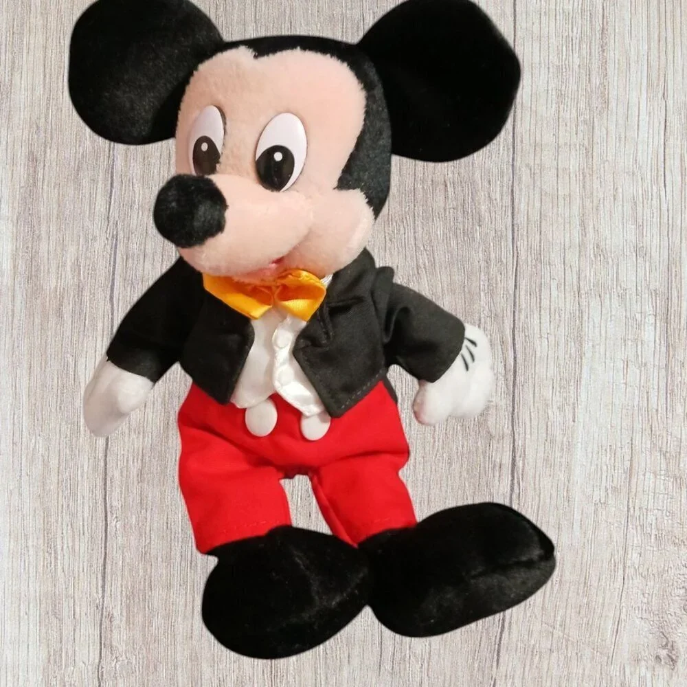 Mickey Mouse Walt Disney World 2000 Bean Bag Plush Toy